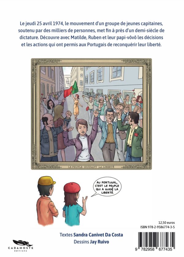 dernière de couverture de la BD La Révolution des Oeillets